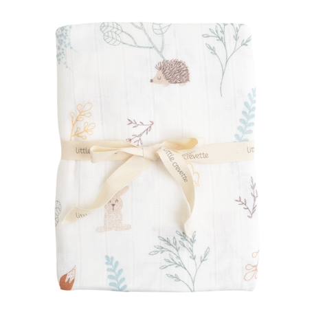 Maxi lange gaze de coton bio Forêt 1 - vertbaudet enfant 