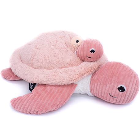 Peluche géante sauvenou la tortue Rose, blanc 6 - vertbaudet enfant 