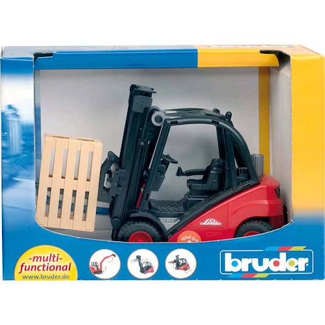 Chariot élévateur linde h30d Rouge 1 - vertbaudet enfant 
