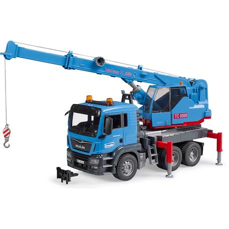 Camion grue man tgs Bleu 1 - vertbaudet enfant 