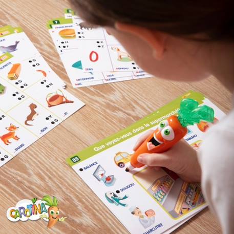 Lisciani - coffret 1000 questions carotina - jeux éducatif électronique - stylo éducatif - à partir de 3 ans Multicolore 6 - vertbaudet enfant 
