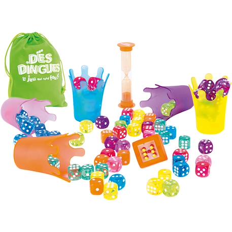 Dés dingues family Multicolore 2 - vertbaudet enfant 