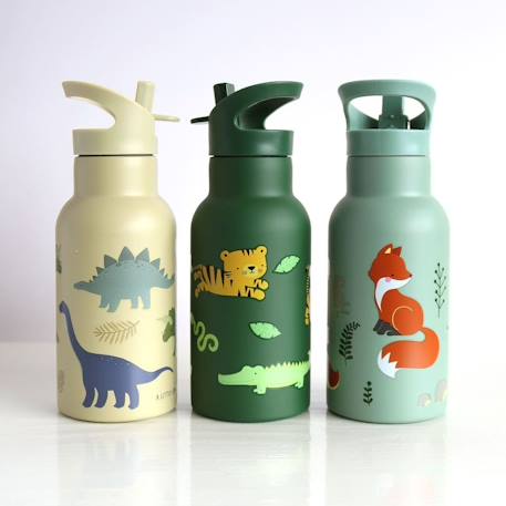 Gourde isotherme véhicules (350 ml) Bleu, jaune, blanc+Bleu, jaune, rouge+Jaune, noir, gris+Noir, rouge, bleu+Rose, blanc, rouge+Rose, bleu, orange+Vert, bleu, orange+Violet, blanc, rose 25 - vertbaudet enfant 