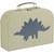 Lot de 2 valisettes de rangement dinosaure Vert, bleu 3 - vertbaudet enfant 