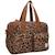 Sac à langer sherpa léopard Caramel, noir 1 - vertbaudet enfant 
