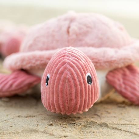 Peluche géante sauvenou la tortue Rose, blanc 2 - vertbaudet enfant 