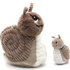 Jouet-Premier âge-Peluche speedou l'escargot maman et bébé