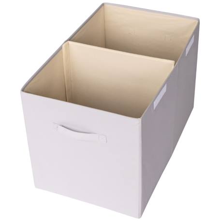 Coffre à jouets Ecru+Gris+Rose+Vert d'eau 8 - vertbaudet enfant 