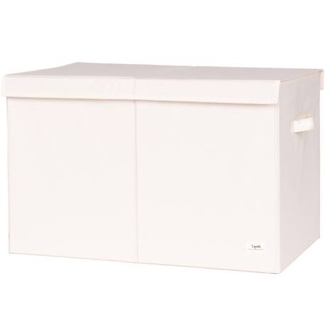 Coffre à jouets Ecru+Gris+Rose+Vert d'eau 1 - vertbaudet enfant 