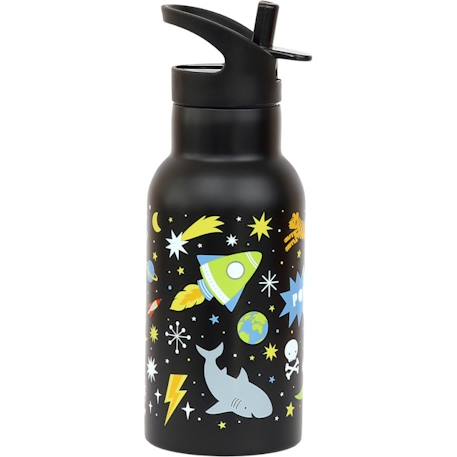 Gourde isotherme véhicules (350 ml) Bleu, jaune, blanc+Bleu, jaune, rouge+Jaune, noir, gris+Noir, rouge, bleu+Noir, vert, blanc+Rose, blanc, rouge+Rose, bleu, orange+Rose, vert+Violet, blanc, rose 19 - vertbaudet enfant 