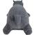 Peluche hippo l'hippopotame Gris, rose 3 - vertbaudet enfant 