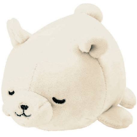 Peluche nemu nemu shiro l'ours polaire (13 cm) Blanc 1 - vertbaudet enfant 