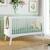 Lit bébé évolutif montessori bois massif marley Blanc+Bois 1 - vertbaudet enfant 