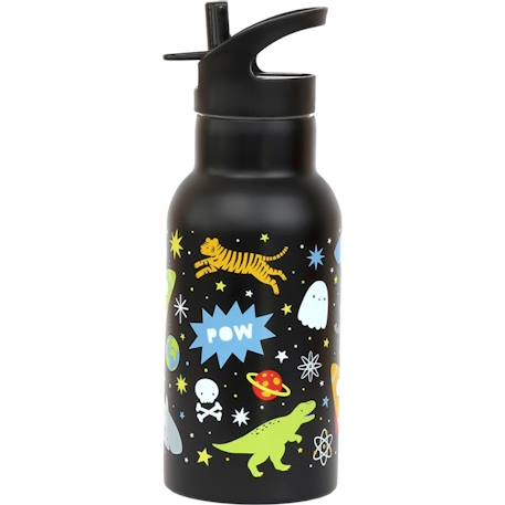 Gourde isotherme véhicules (350 ml) Bleu, jaune, blanc+Bleu, jaune, rouge+Jaune, noir, gris+Noir, rouge, bleu+Noir, vert, blanc+Rose, blanc, rouge+Rose, bleu, orange+Rose, vert+Violet, blanc, rose 20 - vertbaudet enfant 