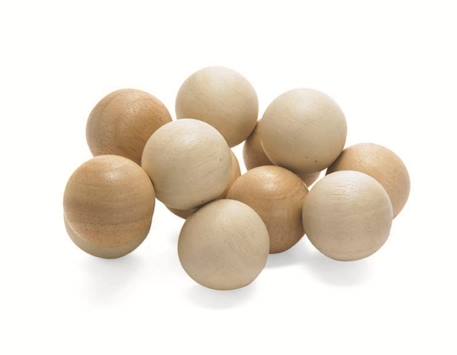 Hochet boules naturel Beige 2 - vertbaudet enfant 