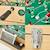 Kangui table multi jeux 4 en 1 - babyfoot barres télescopiques - billard - ping pong - hockey Marron 2 - vertbaudet enfant 