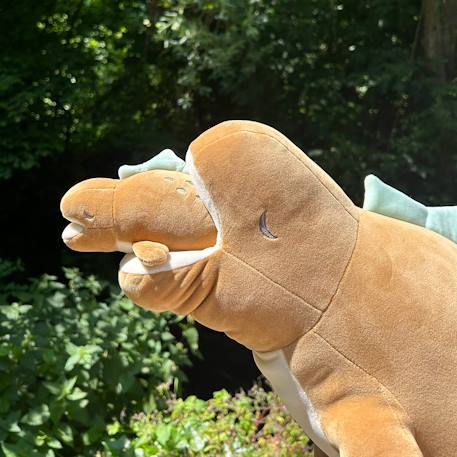 Peluche dinosaure stego Beige, bleu, blanc 6 - vertbaudet enfant 