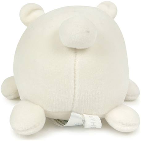 Peluche nemu nemu shiro l'ours polaire (13 cm) Blanc 4 - vertbaudet enfant 