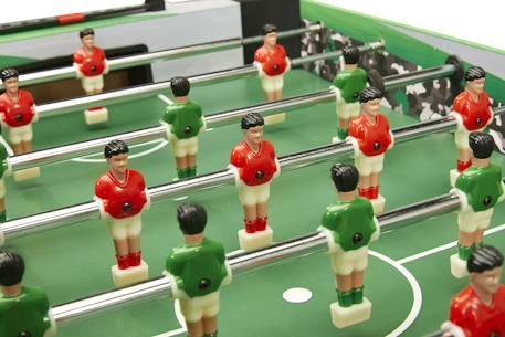 Kangui table de baby-foot d'intérieur pliable - 22 figurines - 3 balles inclues - 2 à 4 joueurs Vert 4 - vertbaudet enfant 