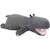 Peluche hippo l'hippopotame Gris, rose 1 - vertbaudet enfant 