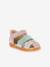 Sandales cuir bébé Bazar rose 1 - vertbaudet enfant 