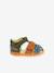 Sandales cuir bébé Bazar kaki 2 - vertbaudet enfant 
