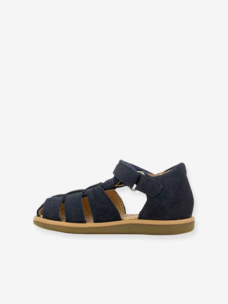 Sandales bébé Tity Tonton marine 3 - vertbaudet enfant 