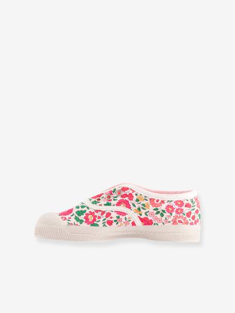 Tennis coton imprimé Elly Liberty enfant rose bonbon 3 - vertbaudet enfant 