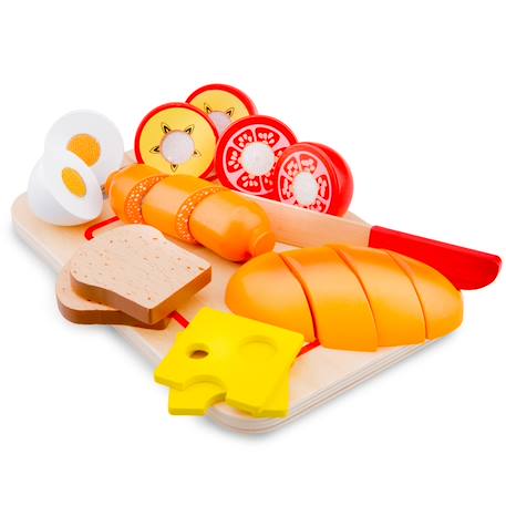Planche d'aliments en bois à découper Beige 2 - vertbaudet enfant 