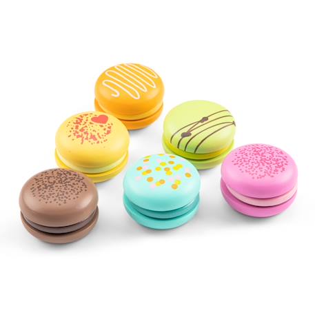 Macarons 6 pièces Vert 1 - vertbaudet enfant 