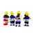 Figurines en bois pompiers Bleu 4 - vertbaudet enfant 