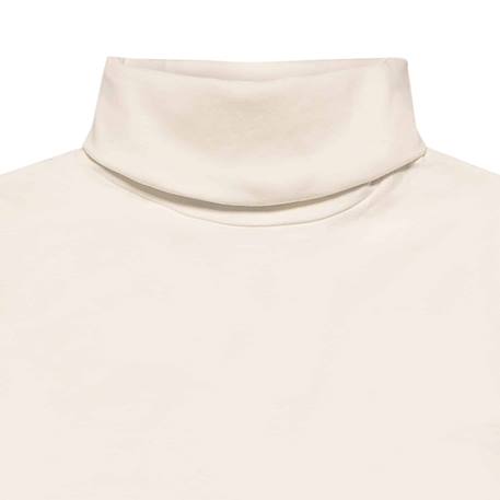 Sous-pull   à col roulé  harmonie Beige+Rouge 2 - vertbaudet enfant 