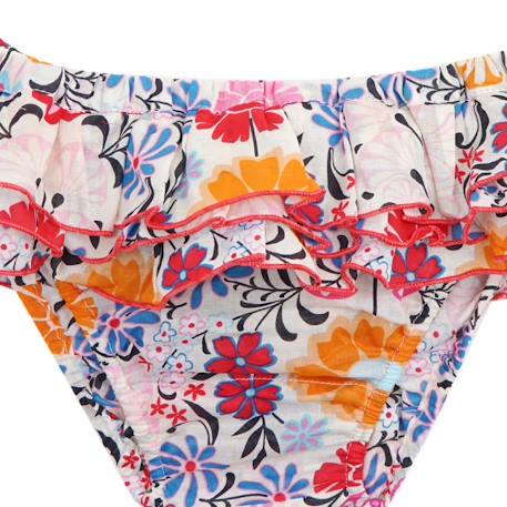 Maillot de bain 2 pièces fleuri hawaï     swan Fleurs hawaï 4 - vertbaudet enfant 