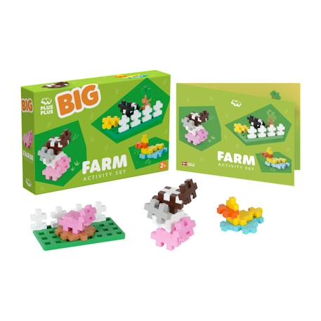 Set activités ferme big 40 pcs Multicolore 1 - vertbaudet enfant 