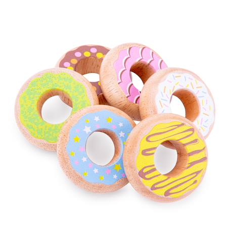 Donuts 6 pièces Beige 2 - vertbaudet enfant 