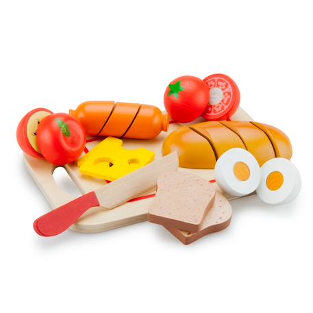 Planche d'aliments en bois à découper Beige 1 - vertbaudet enfant 