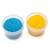 Set de pâte à modeler Bleu et jaune+Rose et vert 2 - vertbaudet enfant 