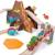 Circuit de train dinosaure Beige 4 - vertbaudet enfant 