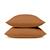 Lot de 2 taies d'oreiller percale de coton Blanc+Gris clair+Kaki+Moutarde+Terracotta 16 - vertbaudet enfant 