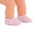 Chaussons roses pour poupon 30 cm Multicolore 2 - vertbaudet enfant 