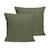 Lot de 2 taies d'oreiller percale de coton Blanc+Gris clair+Kaki+Moutarde+Terracotta 9 - vertbaudet enfant 
