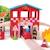 Circuit de train caserne de pompiers Rouge 6 - vertbaudet enfant 