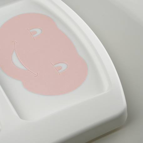 Tablette + tige rehausseur rehausseur 2 en 1 Rose poudré 3 - vertbaudet enfant 