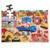 Puzzle géant chantier de construction Rouge 2 - vertbaudet enfant 