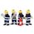 Figurines en bois pompiers Bleu 1 - vertbaudet enfant 