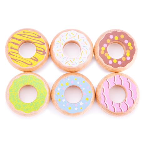 Donuts 6 pièces Beige 3 - vertbaudet enfant 