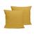 Lot de 2 taies d'oreiller percale de coton Blanc+Gris clair+Kaki+Moutarde+Terracotta 13 - vertbaudet enfant 