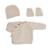 Ensemble 3 pièces pour bébé Caramel+Sable 6 - vertbaudet enfant 