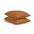 Lot de 2 taies d'oreiller percale de coton Blanc+Gris clair+Kaki+Moutarde+Terracotta 19 - vertbaudet enfant 