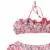 Maillot de bain 2 pièces  liberty   swan Rose gris 2 - vertbaudet enfant 